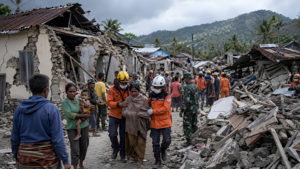 Behind the NTT Earthquake, There Is Grief That Remains